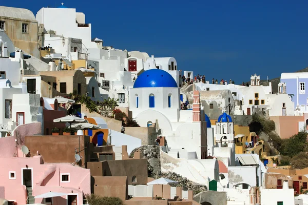 Görünüm oia Town - santorini — Stok fotoğraf