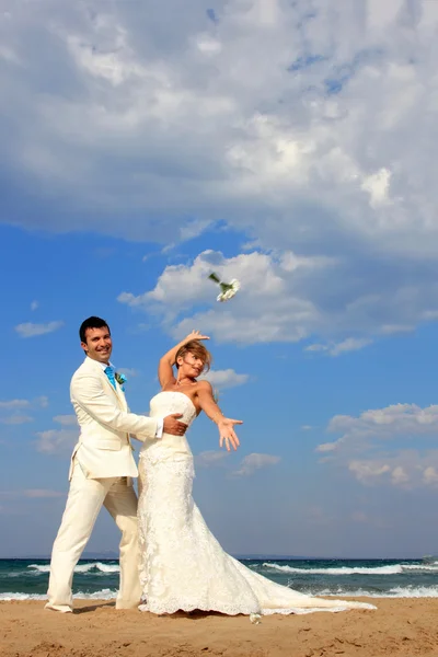 Sposa e sposo — Foto Stock