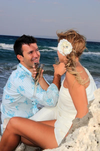 Bride and groom — Stock Photo, Image