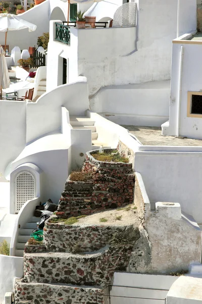 Architektura na ostrově santorini — Stock fotografie