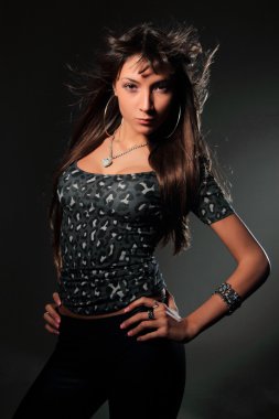 çekici genç manken