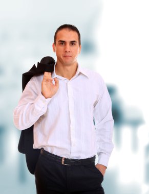 yakışıklı iş adamı