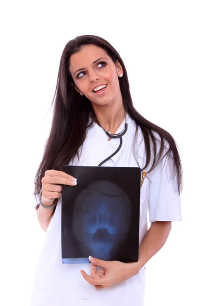 Mooie jonge dokter — Stockfoto