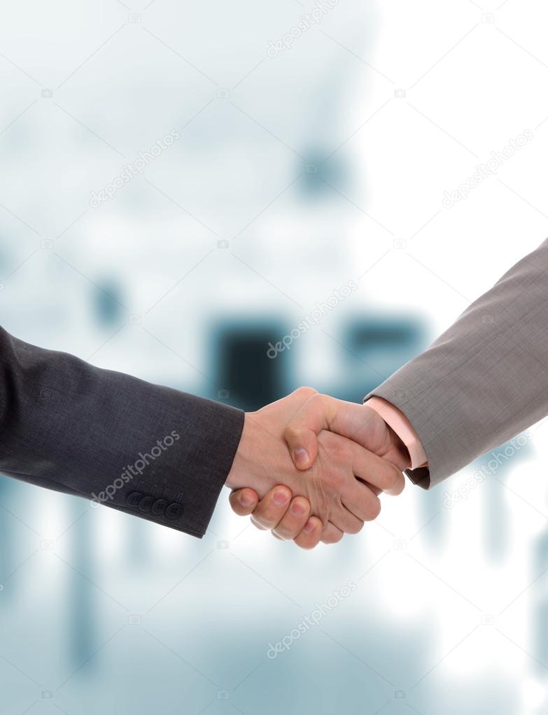 businessmen handshake