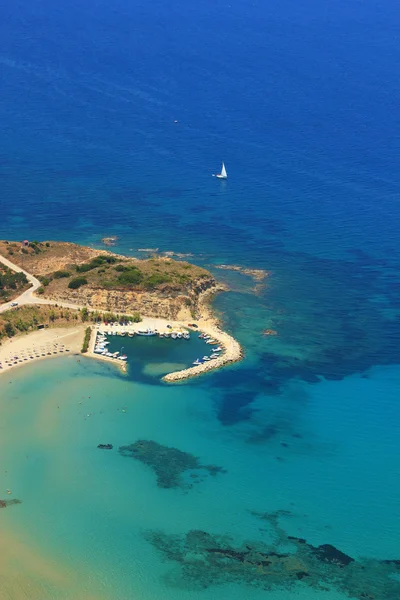 Zakynthos, Yunanistan havadan görünümü — Stok fotoğraf