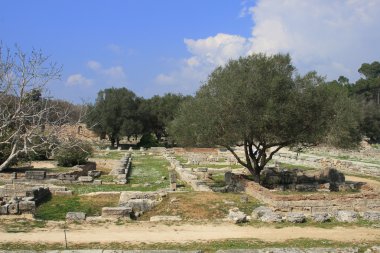 Yunanistan olympia olympia kalıntıları