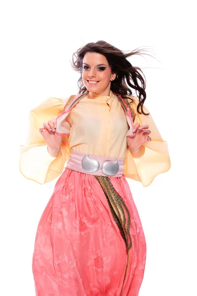 Folkloric costume from the Balkans — Stock Photo, Image