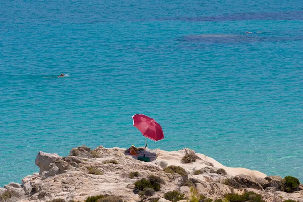 Portokali beach, Halkidikya, Yunanistan — Stok fotoğraf