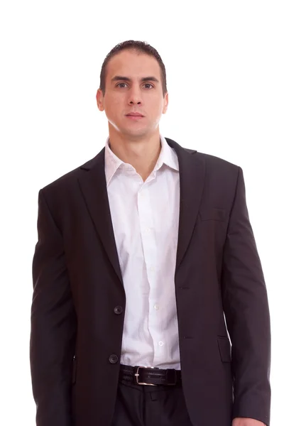 Business man posing isolated — Stock Photo, Image