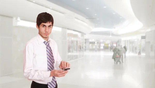 Portrait of a salesman — Stock Photo, Image