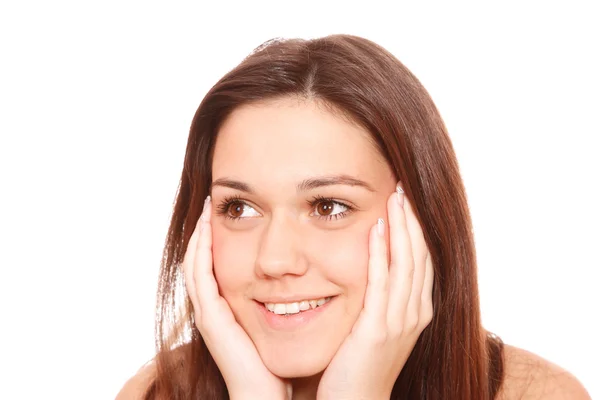 Mulher bonita jovem — Fotografia de Stock