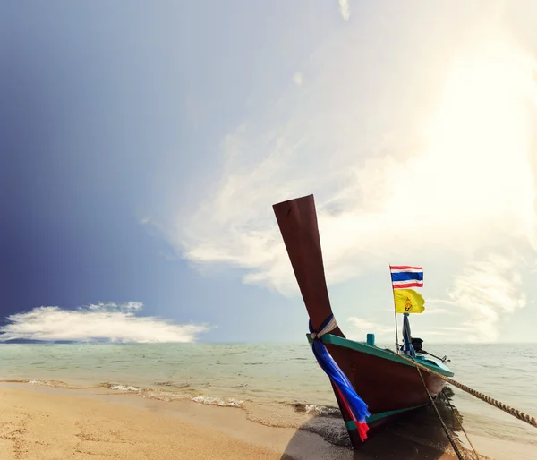 Barca a Phuket Tailandia — Foto Stock