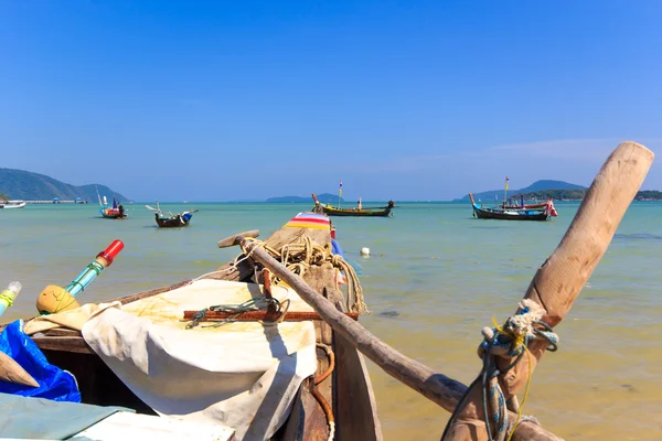 Boot in phuket thailand — Stockfoto