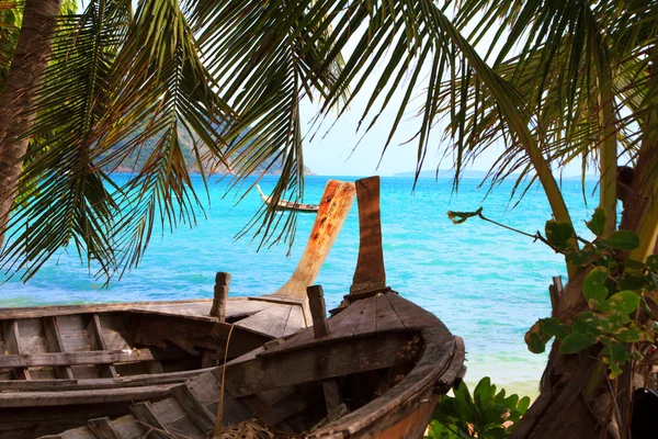 Boat in Phuket Thailand — Stock Photo, Image