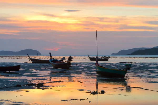 Beautiful sunrise in Rawai Phuket — Stock Photo, Image