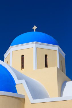 santorini, Yunanistan Kilisesi kubbe