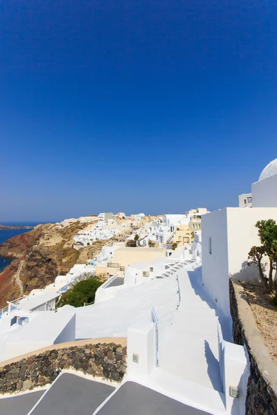 Vista sobre Oia en Santorini —  Fotos de Stock