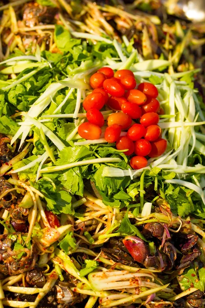 Salsa picante de chile hecha de cangrejo e ingradientes herbarios —  Fotos de Stock