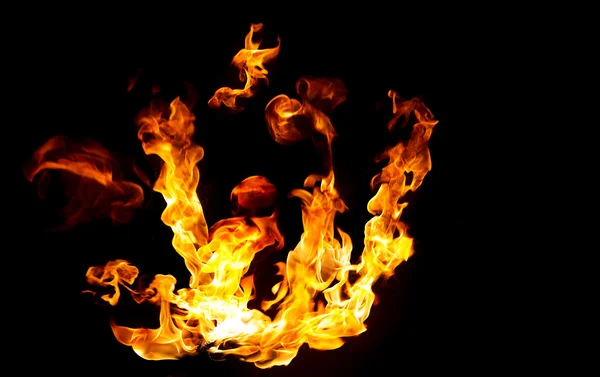 Blazing fire shape — Stock Photo, Image