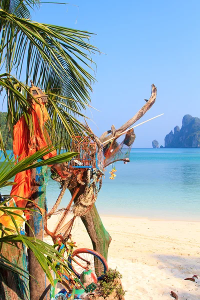 The beach of Phi Phi island — Stock Photo, Image