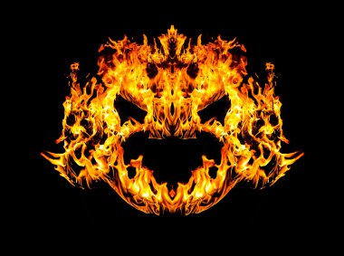 Yangın kuvvetler kaleidoscope