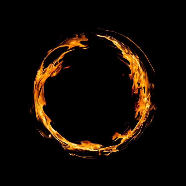 Círculo de fogo — Fotografia de Stock