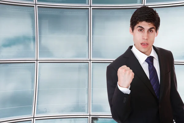 Hombre de negocios en la empresa — Foto de Stock