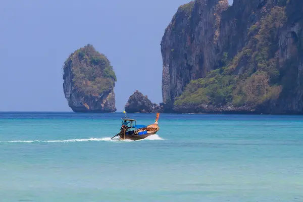 Båd i Phuket Thailand - Stock-foto