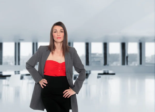 Young business woman Stock Photo