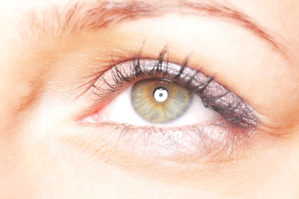 아름 다운 여자 눈 — 스톡 사진