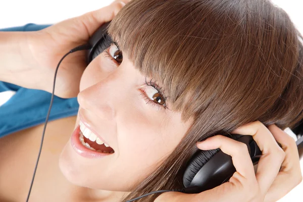 Listening to Music — Stock Photo, Image