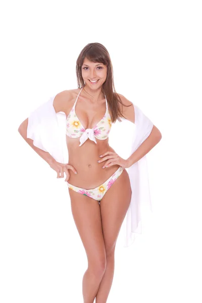 Beautiful bikini model — Stock Photo, Image