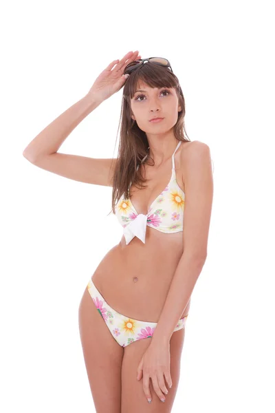 Vackra bikini modell — Stockfoto