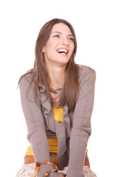 Hermosa mujer sonriente —  Fotos de Stock