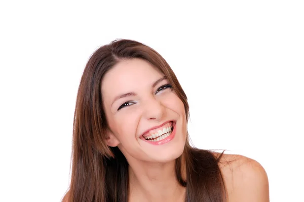 Hermosa mujer sonriente — Foto de Stock