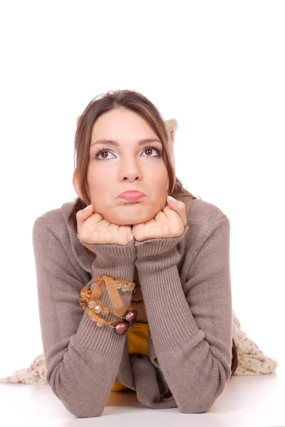 Mooie vrouw. — Stockfoto