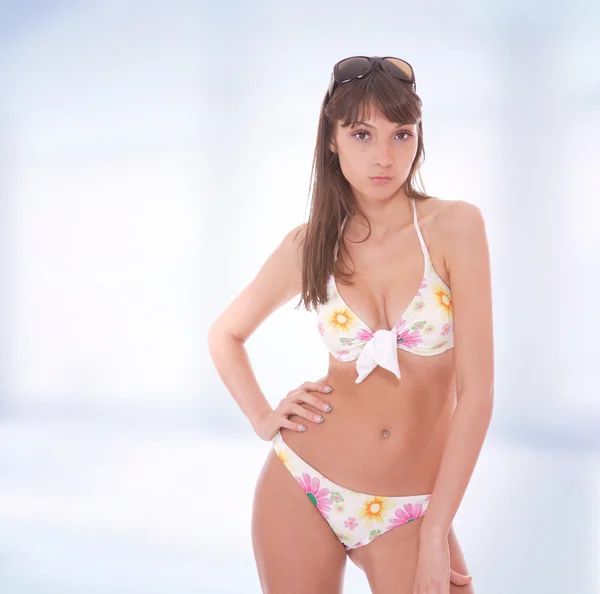 Sexy Bikini-Modell — Stockfoto