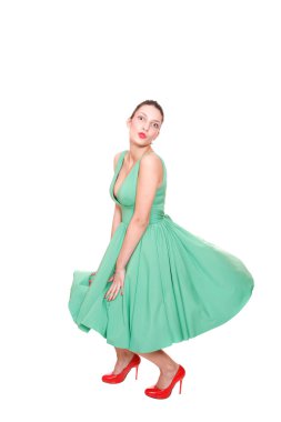 taze ve güzel bir kadın portresi