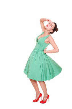 taze ve güzel bir kadın portresi