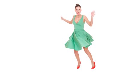 taze ve güzel bir kadın portresi