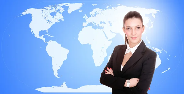 Portrait of a business woman — Stock Photo, Image