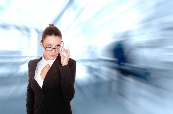 Mujer de negocios bonita — Foto de Stock