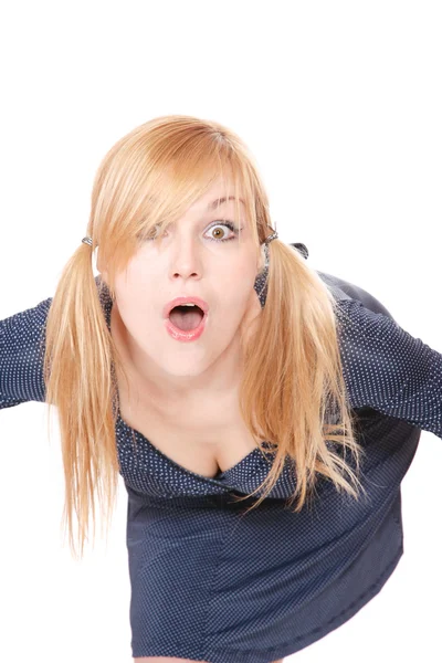 Portrait of a fresh and lovely woman — Stock Photo, Image