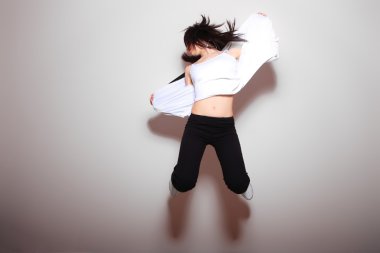 Modern dansçı pozlar