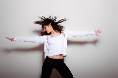 Modern dansçı pozlar