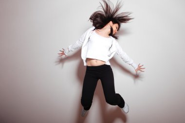 Modern dansçı pozlar