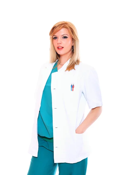 Izolált női orvos — Stock Fotó