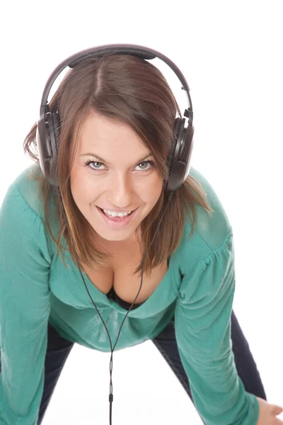 Listening to Music — Stock Photo, Image