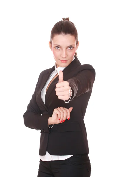 Portrait of a young attractive business woman. — Stock Photo, Image