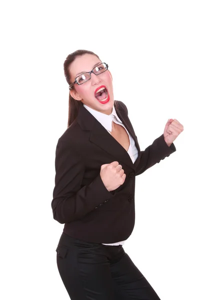 Portrait of a young attractive business woman. — Stock Photo, Image